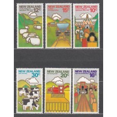 Nueva Zelanda - Correo 1978 Yvert 710/5 ** Mnh