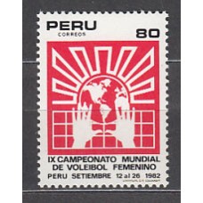 Peru - Correo 1982 Yvert 732 ** Mnh Deportes