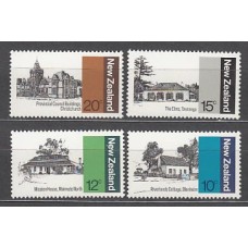 Nueva Zelanda - Correo 1979 Yvert 737/40 ** Mnh Arquitectura