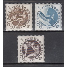 Japon - Correo 1963 Yvert 746/8 ** Mnh  Deportes