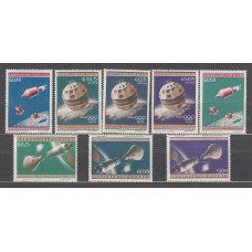 Paraguay - Correo 1964 Yvert 747/51+A.376/8 ** Mnh Astro