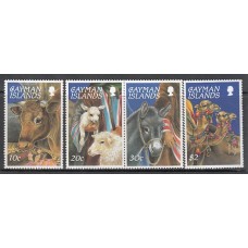 Caimanes - Correo Yvert 759/62 ** Mnh Navidad y fauna