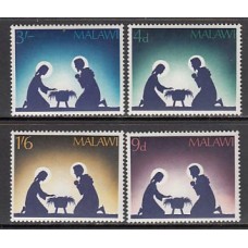 Malawi - Correo Yvert 76/9 ** Mnh  Navidad