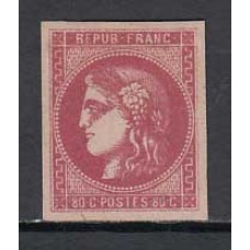 Francia - Correo 1870 Yvert 49 * Mh