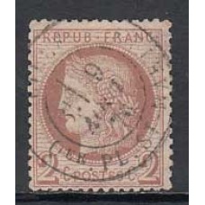 Francia - Correo 1872 Yvert 51 Usado