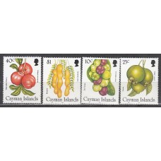 Caimanes - Correo Yvert 763/6 ** Mnh Frutas