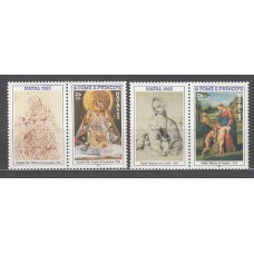 Santo Tomas y Principe - Correo Yvert 764/5 ** Mnh  Navidad