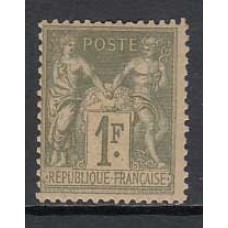 Francia - Correo 1876 Yvert 82 * Mh