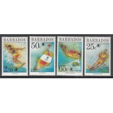 Barbados - Correo 1989 Yvert 768/71 ** Mnh Deportes náuticos