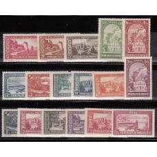 Monaco - Correo 1933 Yvert 119/34 ** Mnh Paisajes