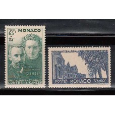 Monaco - Correo 1938 Yvert 167/8 ** Mnh