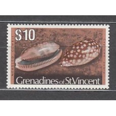 San Vicente-Grenadines - Correo Yvert 81 ** Mnh Fauna conchas