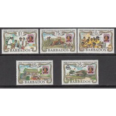 Barbados - Correo 1991 Yvert 820/4 ** Mnh Aniversario de la independencia