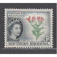 Rodesia del Sur - Correo Yvert 83 ** Mnh   Flores