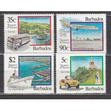 Barbados - Correo 1992 Yvert 844/7 ** Mnh Transportes