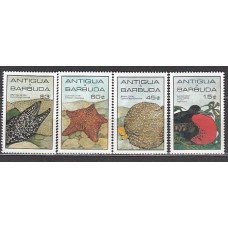 Antigua Correo Yvert 855/8 ** Mnh Fauna marina