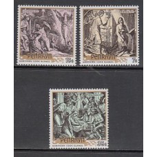 Penrhyn - Correo Yvert 86/8 ** Mnh Navidad