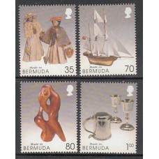 Bermudas - Correo Yvert 860/3 ** Mnh  Artesania