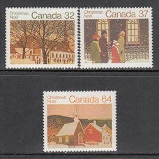 Canada - Correo 1983 Yvert 862/4 ** Mnh Navidad