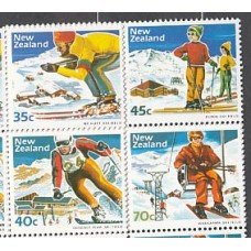 Nueva Zelanda - Correo 1984 Yvert 867/70 ** Mnh Deportes