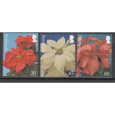 Bermudas - Correo Yvert 869/71 ** Mnh Flores