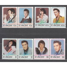 San Vicente - Correo Yvert 870/7 ** Mnh Elvis Presley