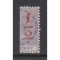 Dominica - Correo 1882 Yvert 11 * Mh