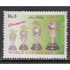 Pakistan - Correo Yvert 876 ** Mnh   Deportes hockey