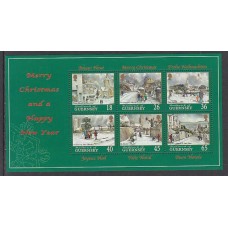 Guernsey - Correo 2000 Yvert 878/83 ** Mnh Navidad