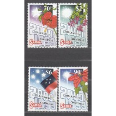 Samoa - Correo Yvert 894/7 ** Mnh Navidad