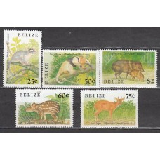 Belize - Correo Yvert 904/8 ** Mnh Fauna