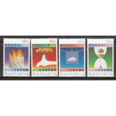 Australia - Correo 1985 Yvert 907/10 ** Mnh