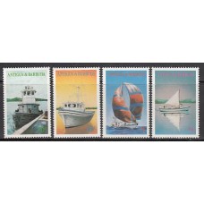 Antigua Correo Yvert 908/11 ** Mnh Barcos