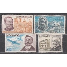 Monaco - Correo 1972 Yvert 910/3 ** Mnh   Personajes