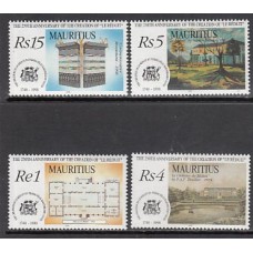 Mauricio - Correo Yvert 917/20 ** Mnh  Castillo