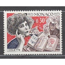 Monaco - Correo 1973 Yvert 920 ** Mnh   Gabrielle Colette