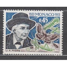 Monaco - Correo 1973 Yvert 923 ** Mnh    Entomologo Fabre