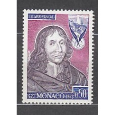 Monaco - Correo 1973 Yvert 924 ** Mnh   Blaise Pascal