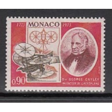 Monaco - Correo 1973 Yvert 928 ** Mnh   George Caley aviador