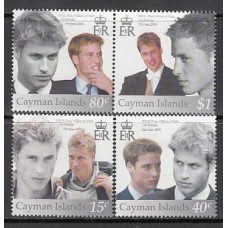 Caimanes - Correo Yvert 936/9 ** Mnh Principe William