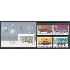 Antigua Correo Yvert 943/6+Hb 118 ** Mnh Automóviles