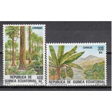 Guinea Ecuatorial República Correo 1983 Edifil 47/8 ** Mnh