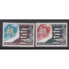 Monaco - Correo 1973 Yvert 951/2 ** Mnh  Lucha contra la droga