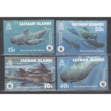 Caimanes - Correo Yvert 957/60 ** Mnh Fauna cetáceos