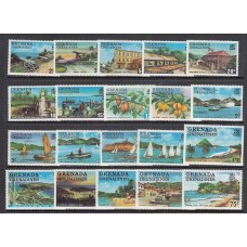 Grenada-Grenadines - Correo Yvert 96/115 ** Mnh Vistas de Grenada