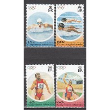 Caimanes - Correo Yvert 967/70 ** Mnh Olimpiadas de Atenas