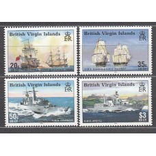 Virgenes - Correo Yvert 971/4 ** Mnh Barcos