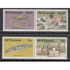 San Vicente - Correo Yvert 979/82 ** Mnh