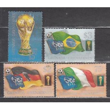 Grenada-Grenadines - Correo Yvert 980/3 ** Mnh Deportes y banderas