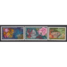 Monaco - Correo 1974 Yvert 981/3 ** Mnh   Fauna marina